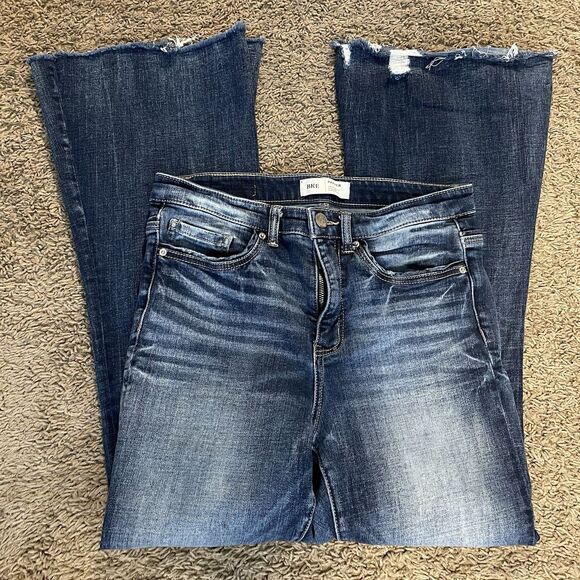 BKE Jeans Womens 26x29.5 Parker Universal Fit High Rise Super Flare Distressed - Picture 15 of 16